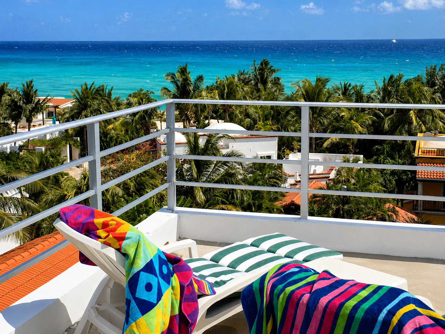 Casa Alma ocean-facing solarium