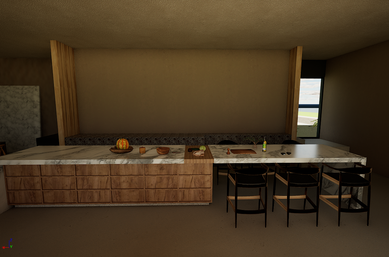 Kitchen rendering
